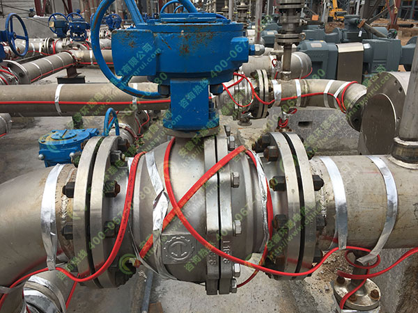 內(nèi)蒙古蒙維科技有限公司管道、罐體電伴熱保溫1